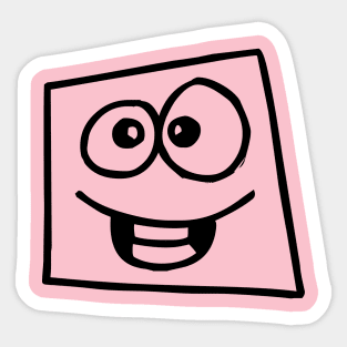 Square heads -  Moods 1 Sticker